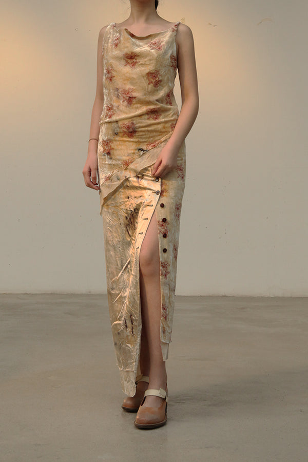 MUTEDANCE lace-up dress MD21SS35